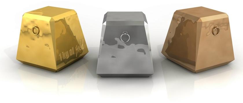 altreforme Пуф из алюминия Dream sun-id-1354596 - Вид №1