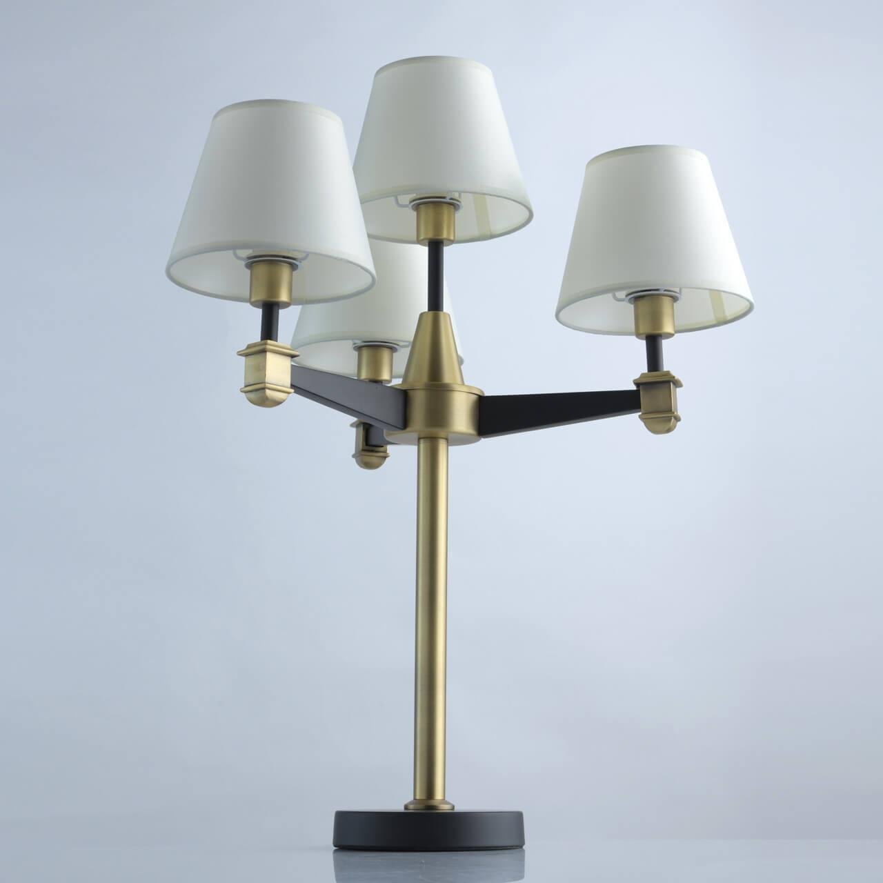 Настольная лампа MW-Light ДельРей 700033604 MW-LIGHT КЛАССИЧЕСКИЕ 195144 Бежевый;золото;черный  - Вид №3