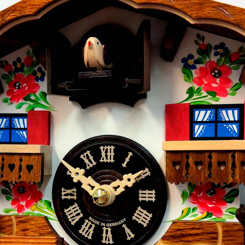 Часы настенные коричневые с кукушкой Sars 8 SARS ДИЗАЙНЕРСКИЕ 00-3967473 Коричневый  - Вид №3