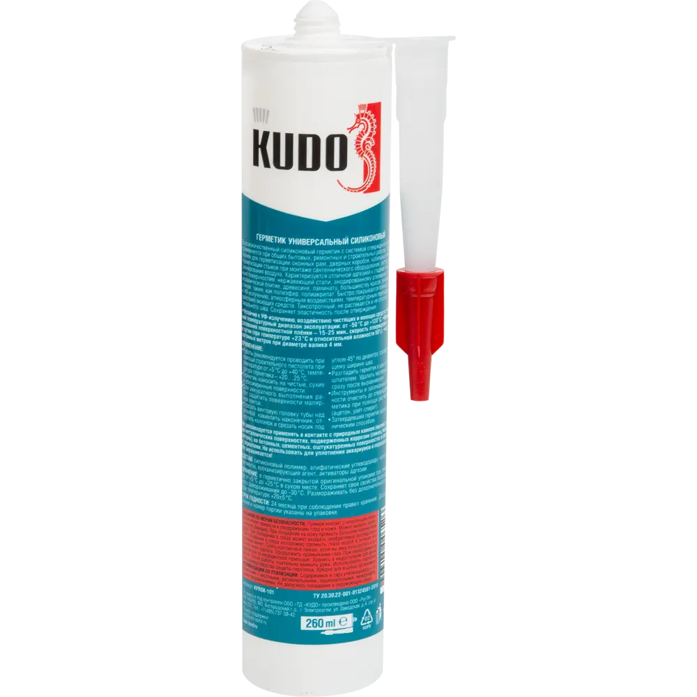 Универсальный силиконовый герметик Kudo для профессиональных и бытовых работ 84579982 STLM-0052281 - Вид №1