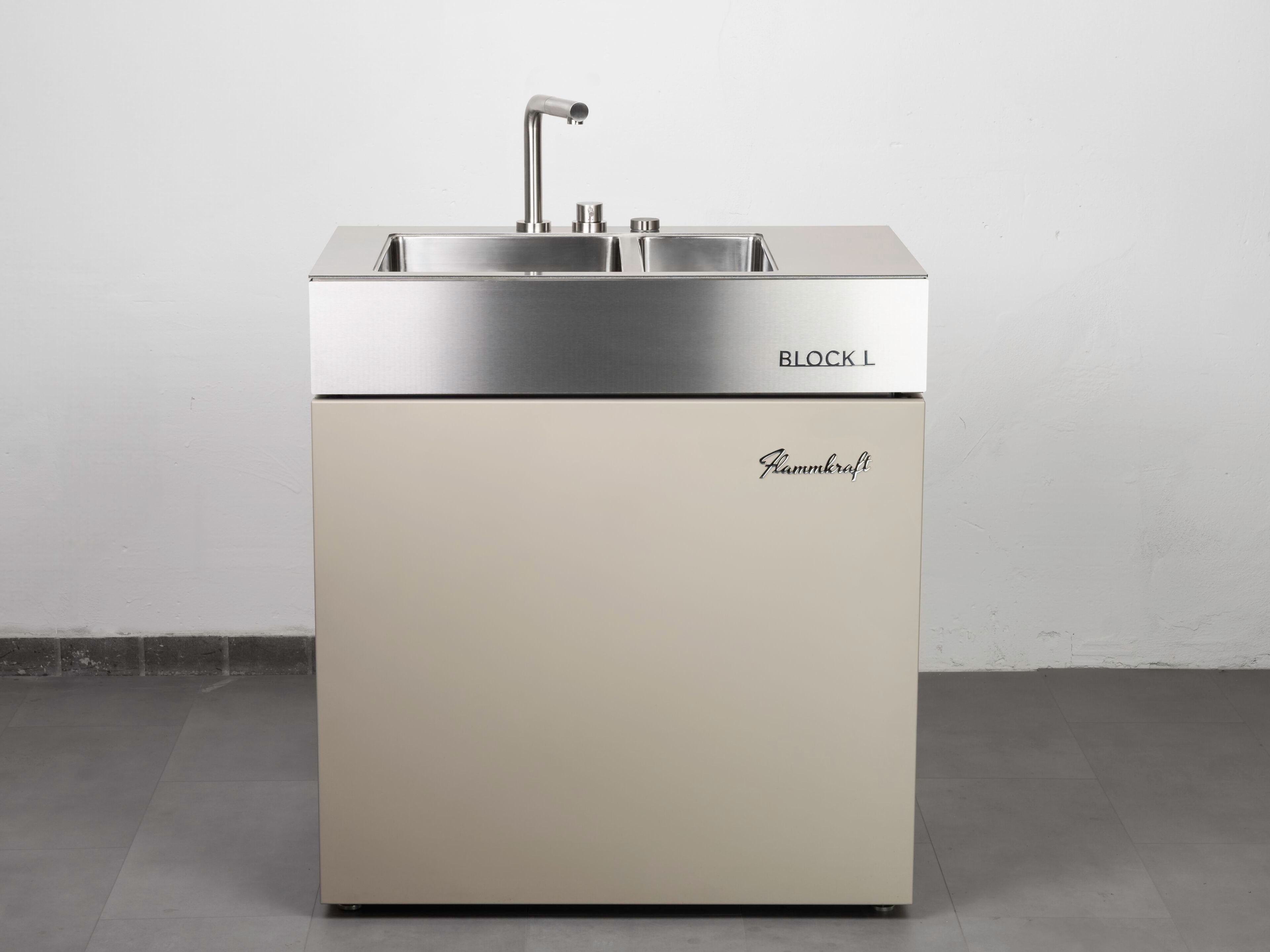 Наружная кухня из нержавеющей стали Flammkraft BLOCK L ARCH-00055477 - Вид №7