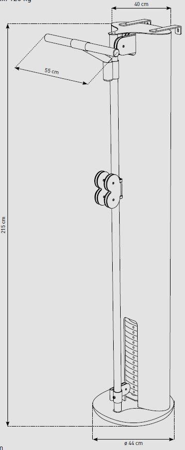 WaterRower Мультигим из пластика  15110  - Вид №2