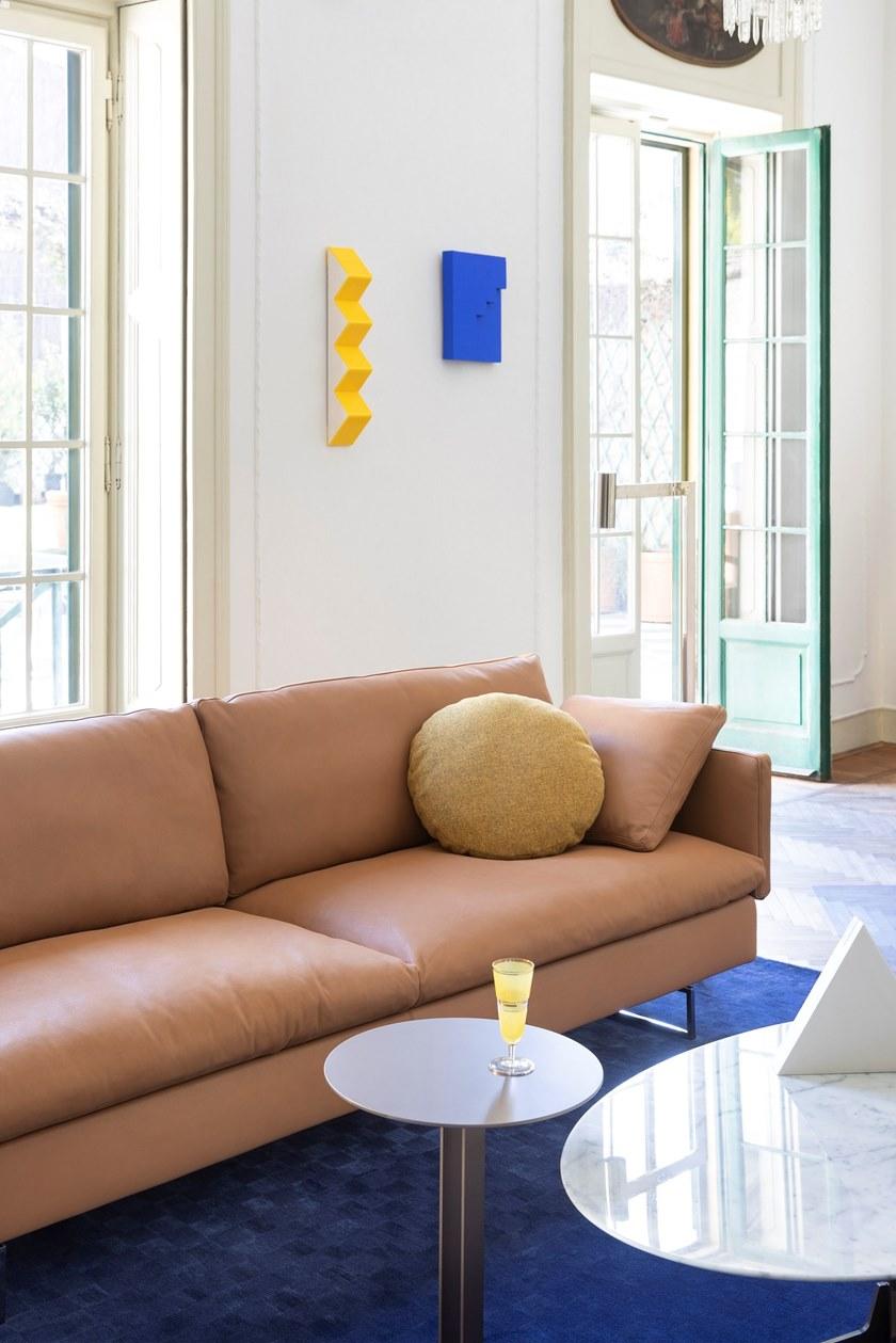 Saba Italia Секционный кожаный диван sun-id-1461779 - Вид №3