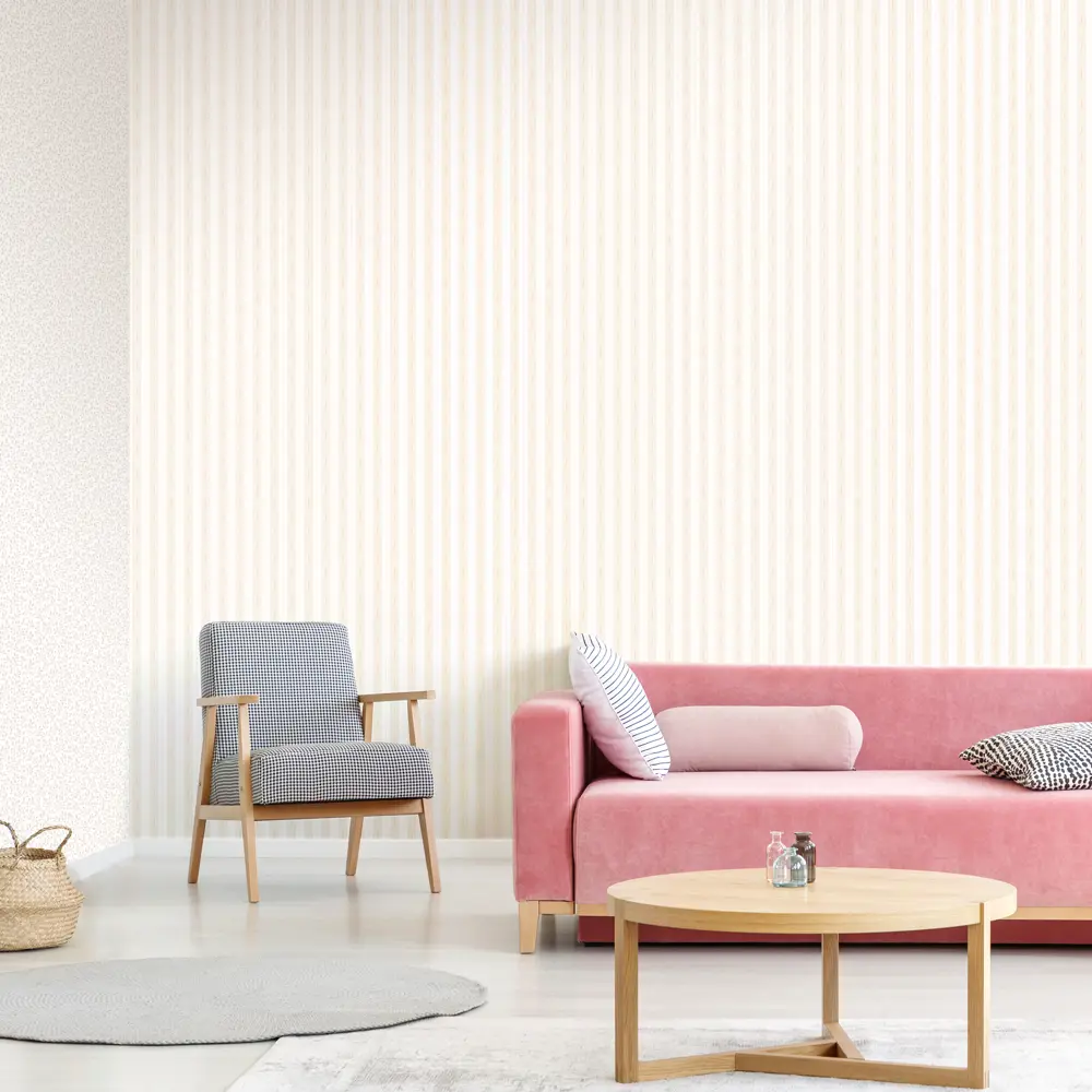 Обои флизелиновые Euro Decor Julie бежевые 1.06 м 7010-01 STLM-2064807 - Вид №3
