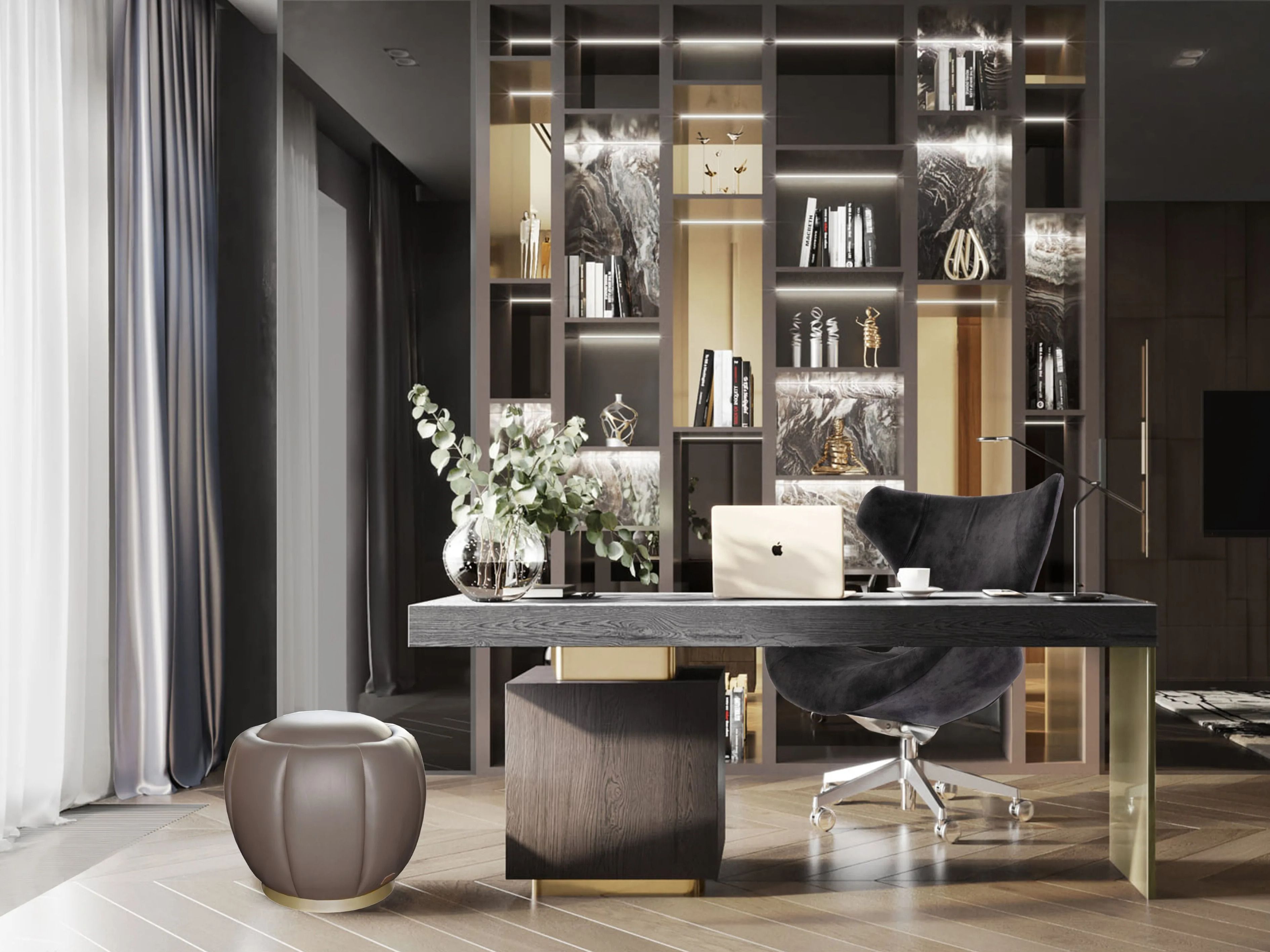 Стол из МДФ с ящиками ABLE MAGNUS ARCH-00083932 - Вид №3