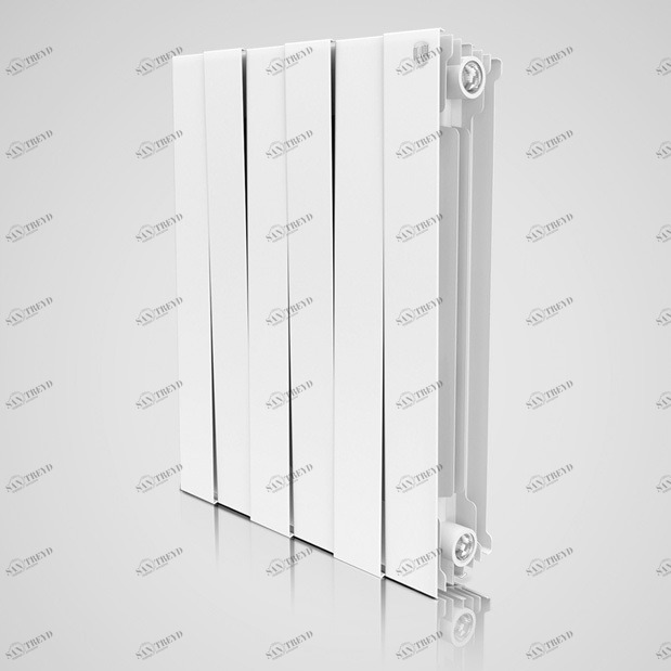 Радиатор биметаллический Royal Thermo PianoForte Bianco Traffico (белый)  - 8 секций sun-id-646004