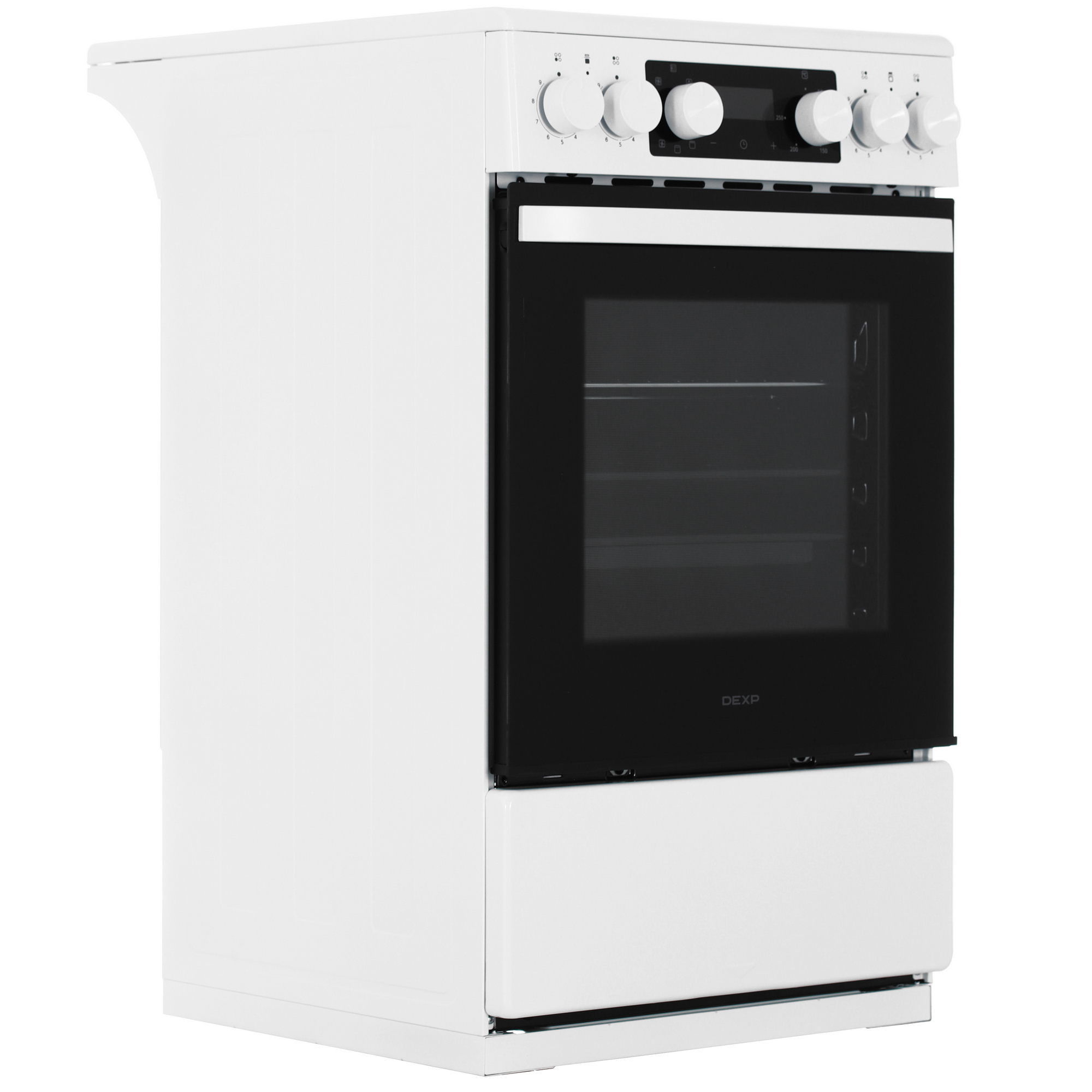 9163215 Электрическая плита DEXP EC50-M03DG белый STDN-0086215 - Вид №1