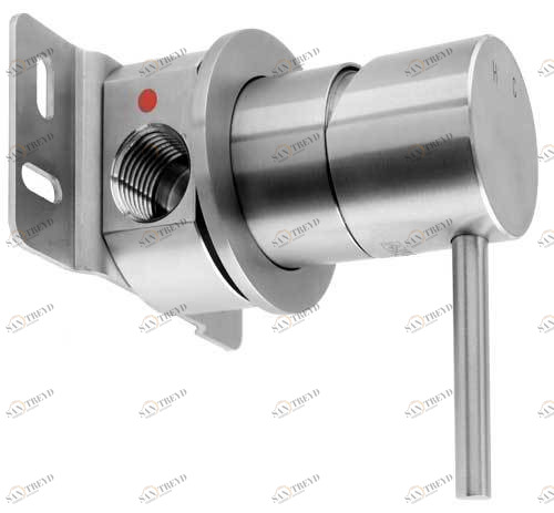 FIR Italia Смеситель настенный встраиваемый. CLEOSTEEL 48 48.5010.9 