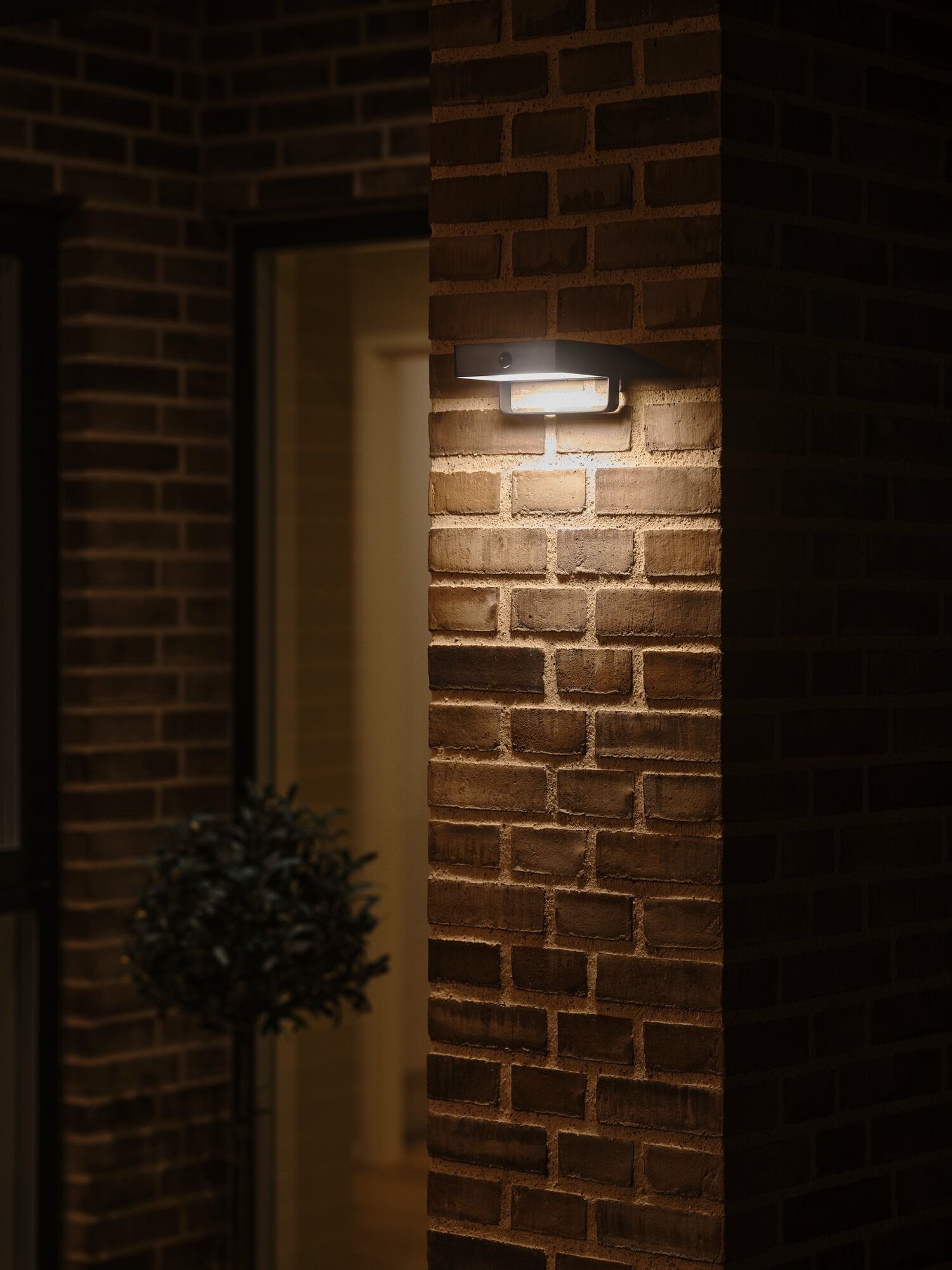 Алюминиевые солнечные светодиодные наружные настенные светильники Nordlux Saulio ARCH-00128332 - Вид №5