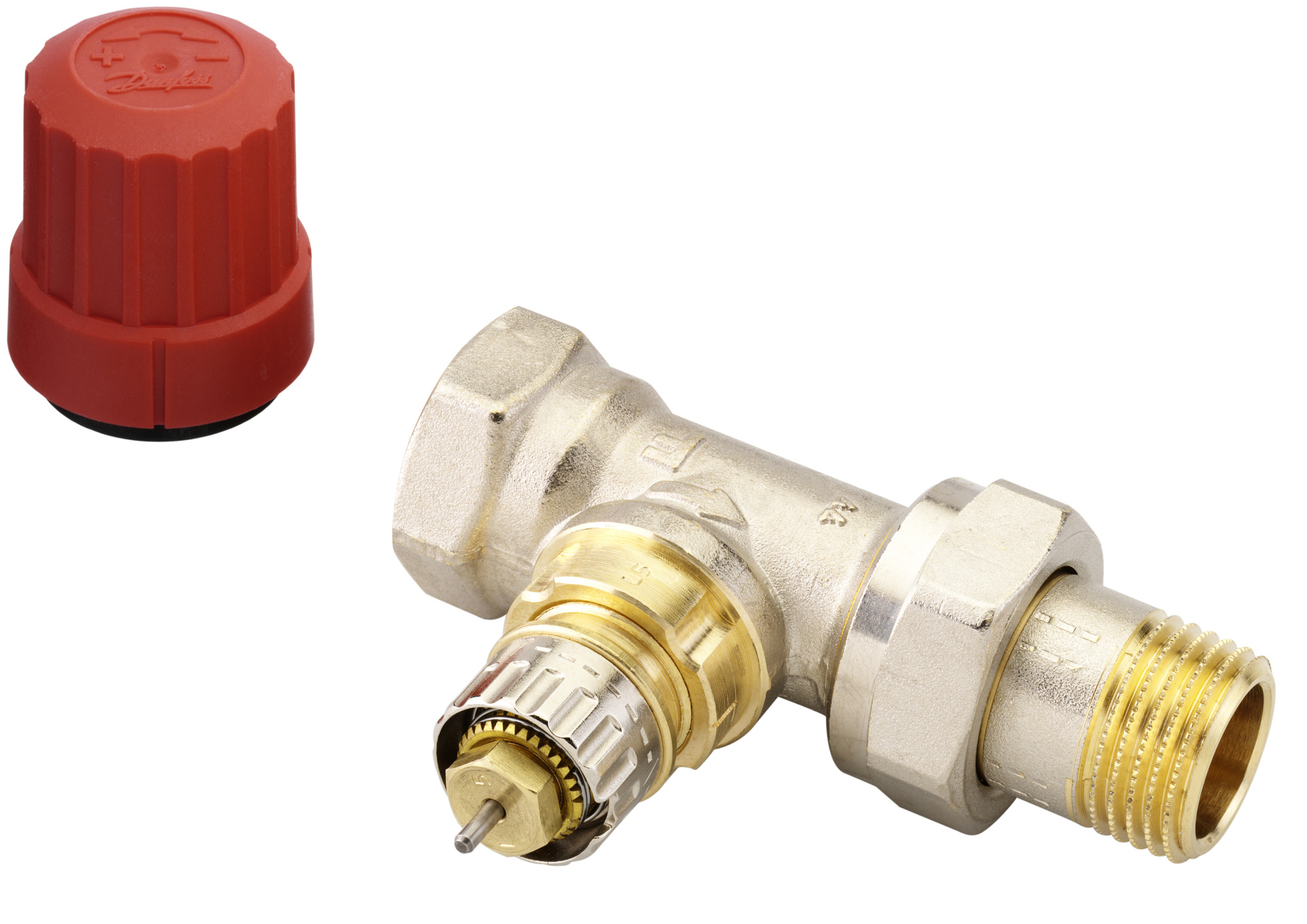 Danfoss Клапан RTR-N/RA-N для двухтрубной системы отопления Клапан RA-N 15 UK, наружн. резьба 013G4203  - Вид №3