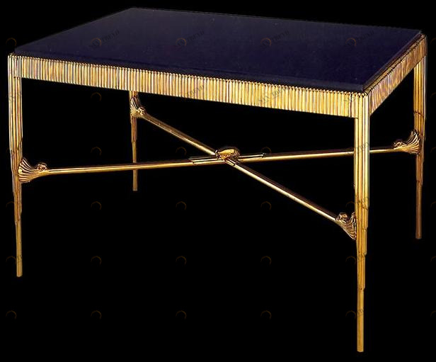 Tisserant Прямоугольный стол из бронзы Scarabees sun-id-1383334