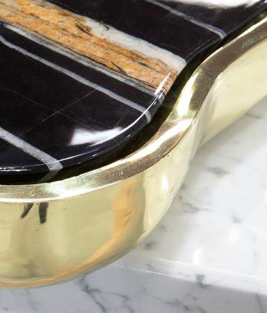 0-229 Navarra черно-белый центральный стол Boca Do Lobo  - Вид №27