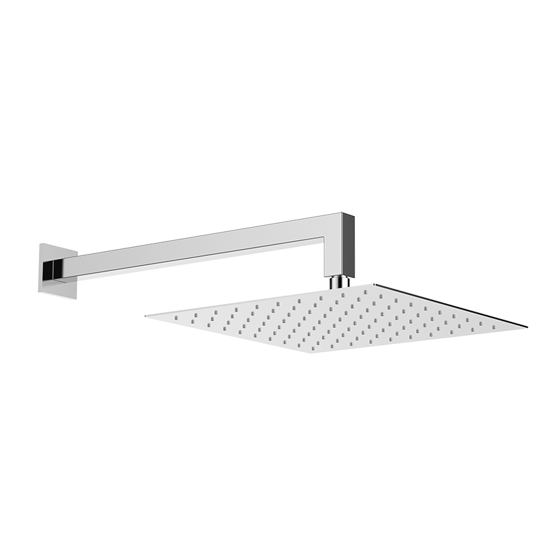 05027110 PREMIUM 300 Тонкий душ + Квадратный кронштейн Хром GRB MIXERS 