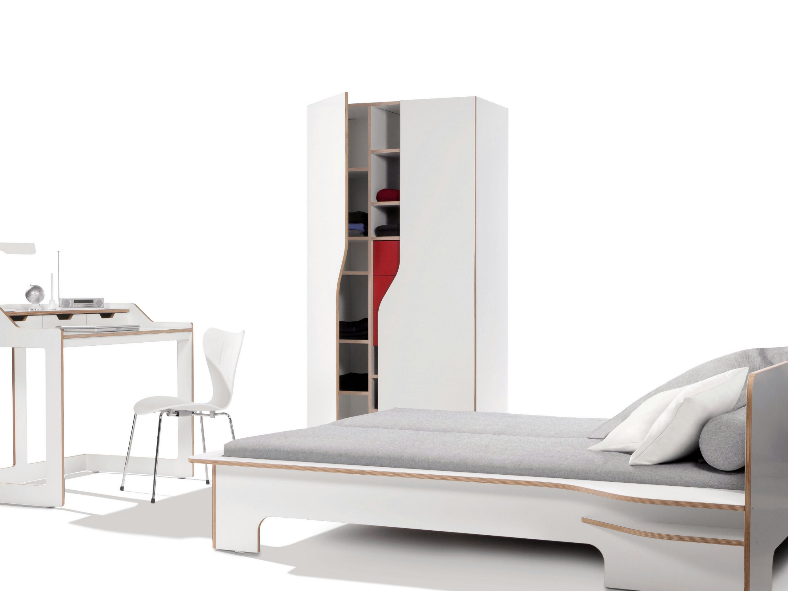 Шкаф из березы Müller Small Living самолет ARCH-00125438 - Вид №4