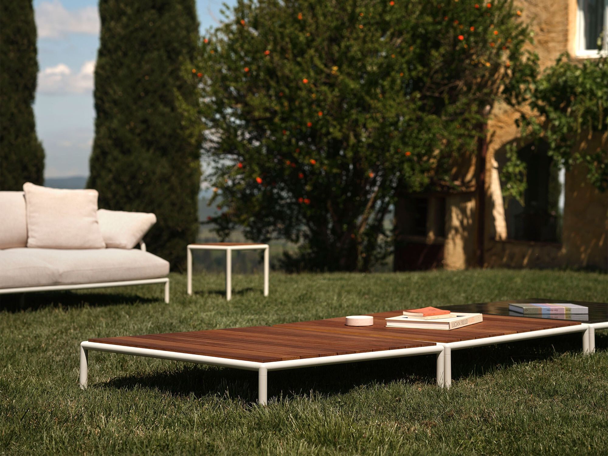 Низкий квадратный стол из тикового дерева FAST Roè ARCH-00078395 - Вид №5