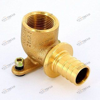 REHAU Водорозетка надвижная 25-Rp 3/4" RХ корот. (бронза) 366102