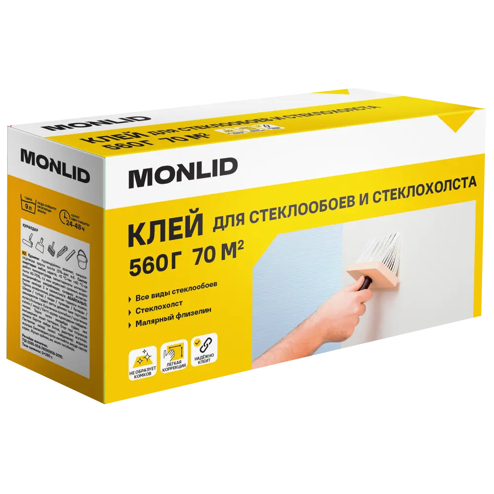 Клей для стеклообоев Monlid 70 м² STLM-2096369