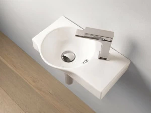 Подвесная раковина настенная овальная ArtCeram  белая