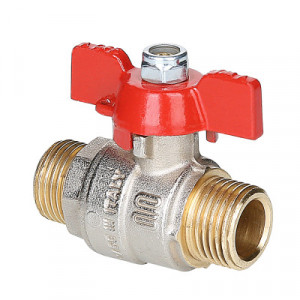S.219.09 Кран шаровой ENOLGAS BASIC с ручкой «бабочкой» и наружной резьбой Valtec 2"