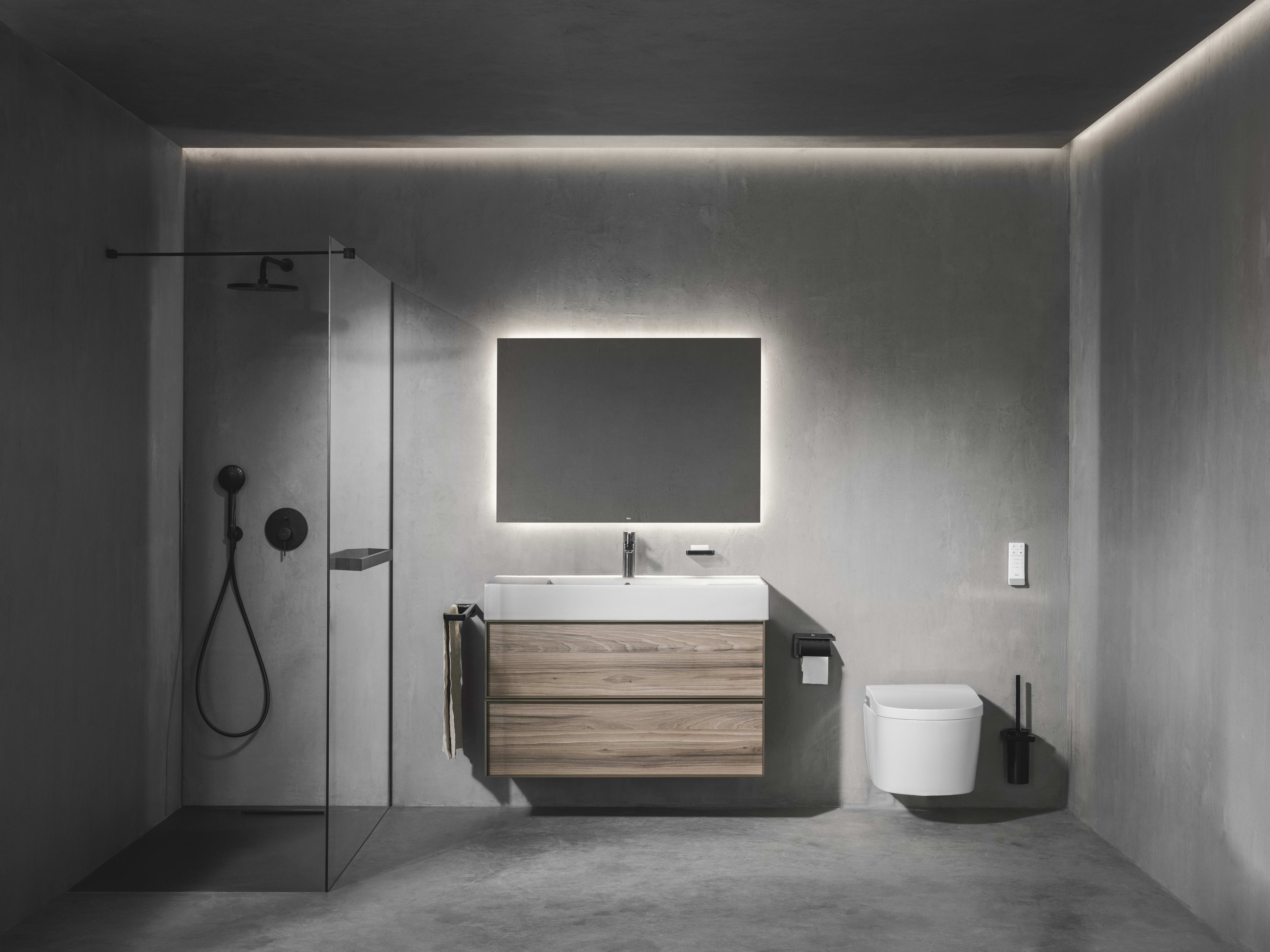 Деревянный подвесной умывальник с ящиками Roca Inspira ARCH-00092698 - Вид №1