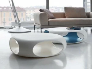 Bonaldo Журнальный столик из низкого полиэтилена Pebble