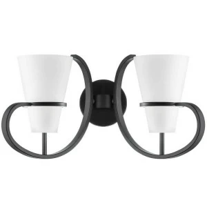 Бра настенное белое с черным Lightstar Fiacolla 733627 LIGHTSTAR FIACOLLA 00-3931434 Белый;черный