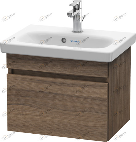 DS630307979 Тумбочка подвесная компакт DuraStyle #DS6303 500 x 368 мм Орех натуральный, декор Duravit