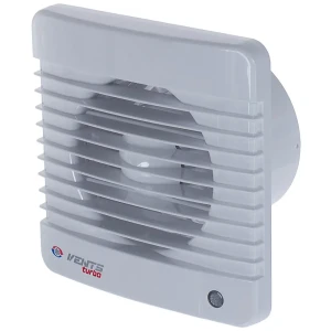 Вентилятор осевой вытяжной Вентс D100 мм 37 дБ 128 м³/ч цвет белый