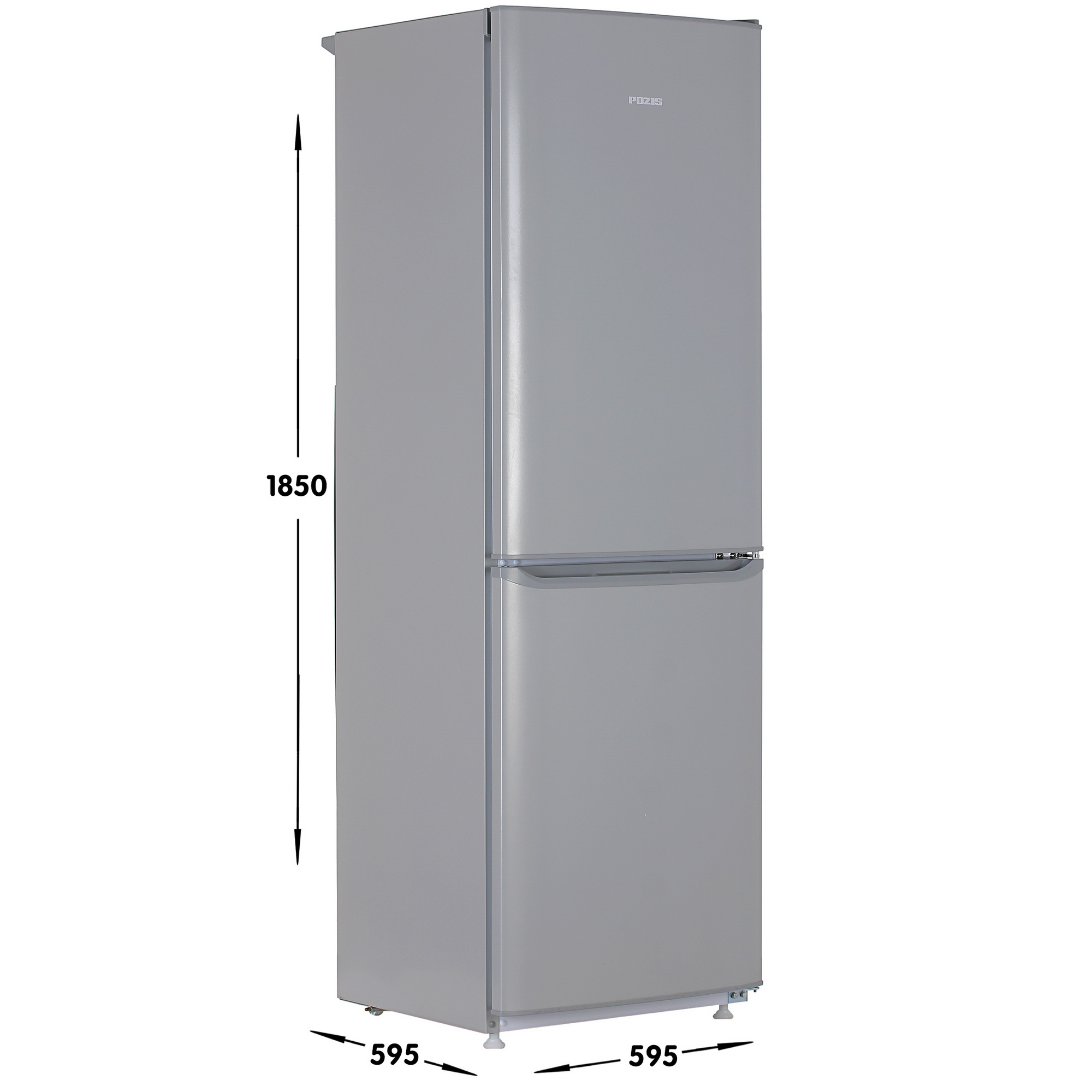 1098694 Холодильник с морозильником   Pozis RK-139 серебристый STDN-0084531 - Вид №6