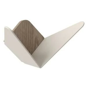 Крючок Butterflies средний, жемчужно-белый