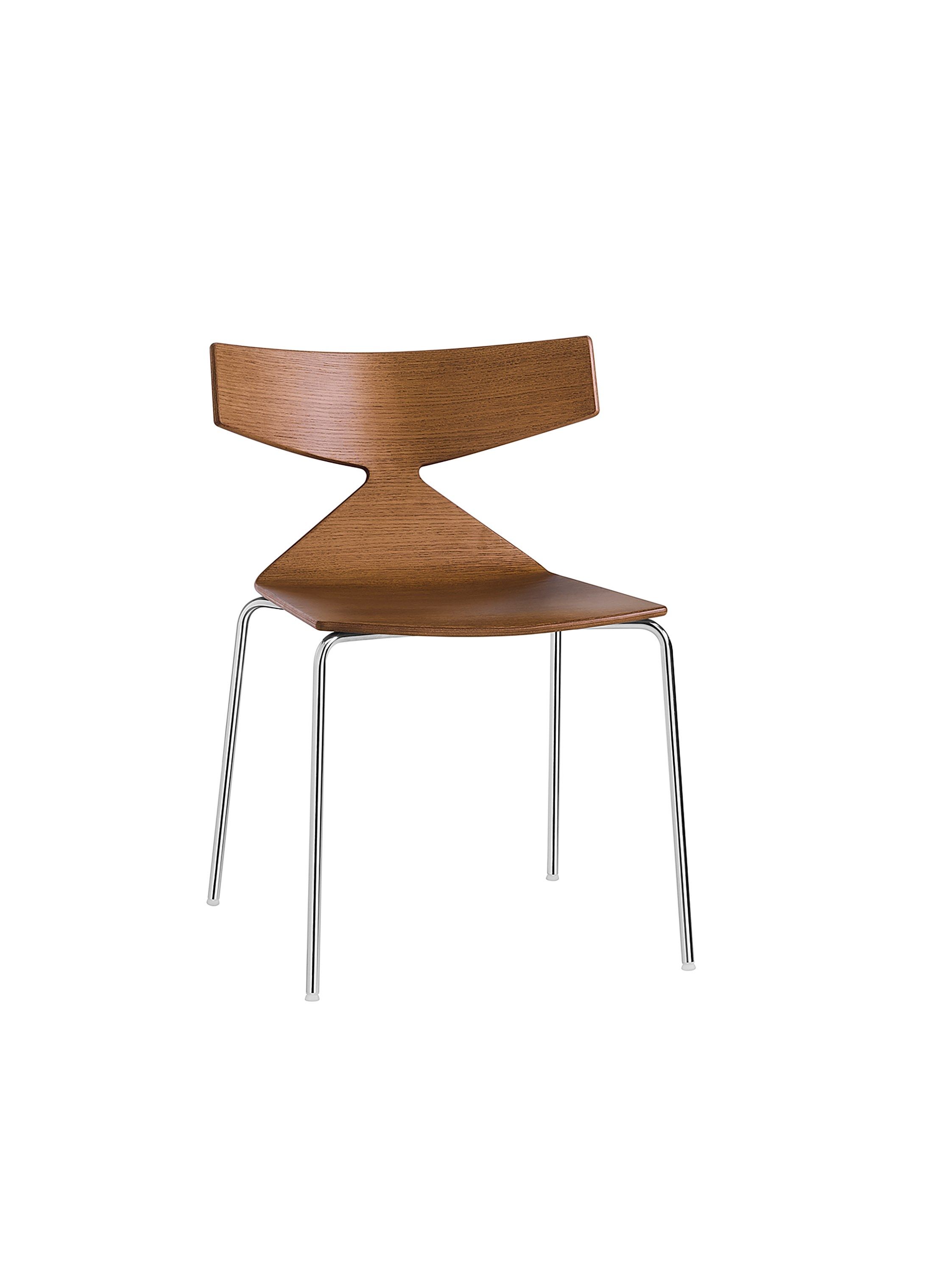 Стул из стали и дерева Arper Сая ARCH-00071118 - Вид №3