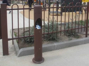 GHM-ECLATEC Пепельница для общественных мест из земли Kea