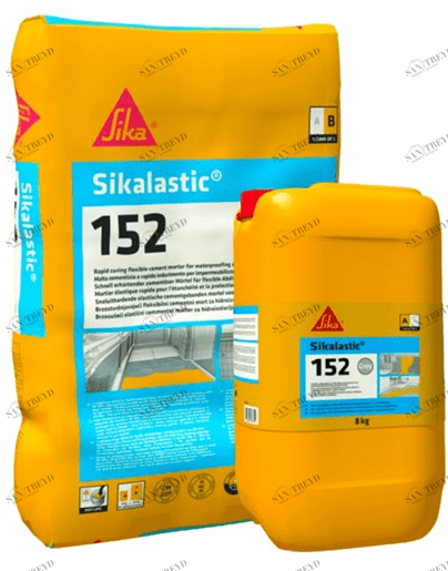 SIKA ITALIA Эластичный двухкомпонентный цементный раствор Sikalastic® sun-id-1345621