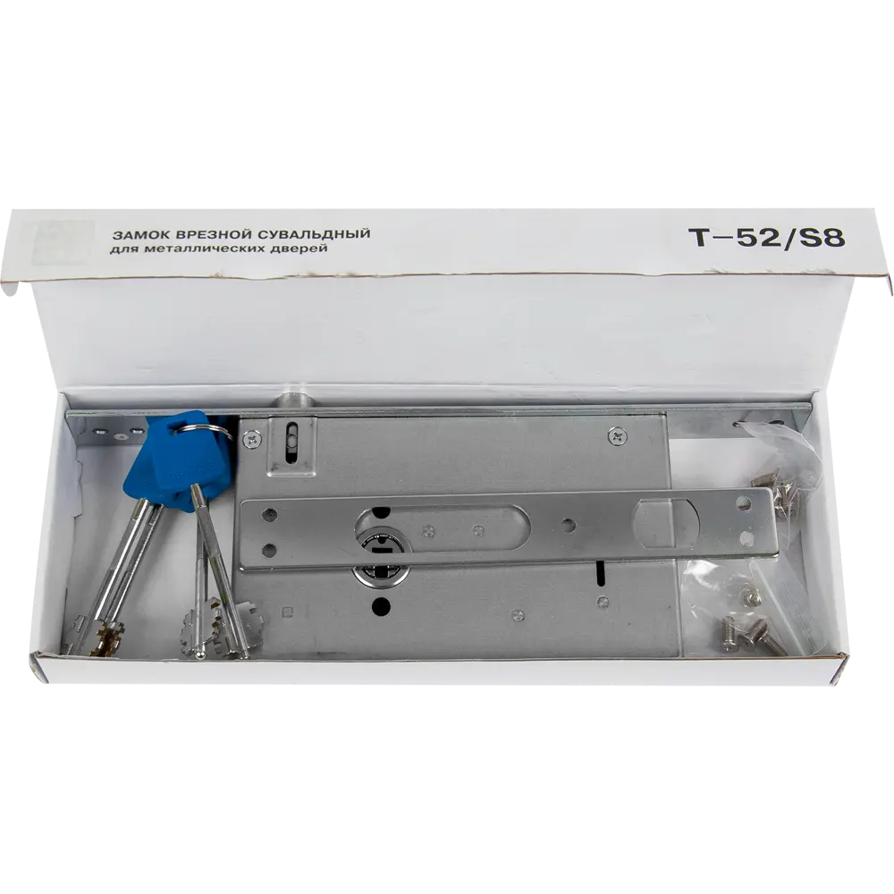 Замок врезной сувальдный Apecs Premier T-52/S8-CR, цвет хром STLM-2132818 - Вид №6