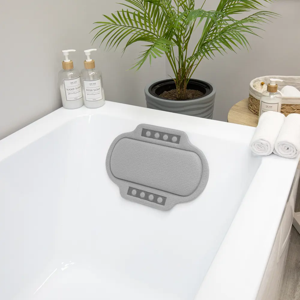 Подушка для ванны V-Line 25x37 см цвет серый Без серии STLM-2002925 - Вид №2