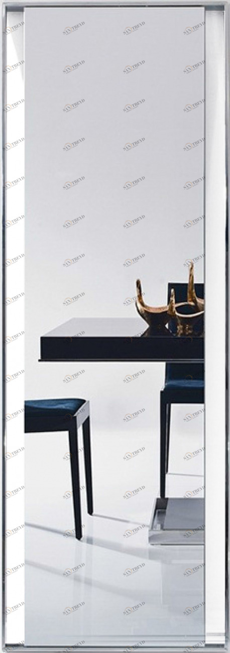 Напольное зеркало прямоугольное хром Exclusive 60x160 см PUSHA ДИЗАЙНЕРСКИЕ 062561 Хром 