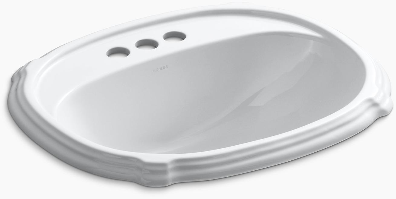 K-2189-4-K4 Накладная раковина на столешницу  прямоугольная Kohler  - Вид №1