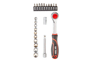 15763296 Набор торцевых ключей, 1/4, 23 шт. 38D505 Top Tools