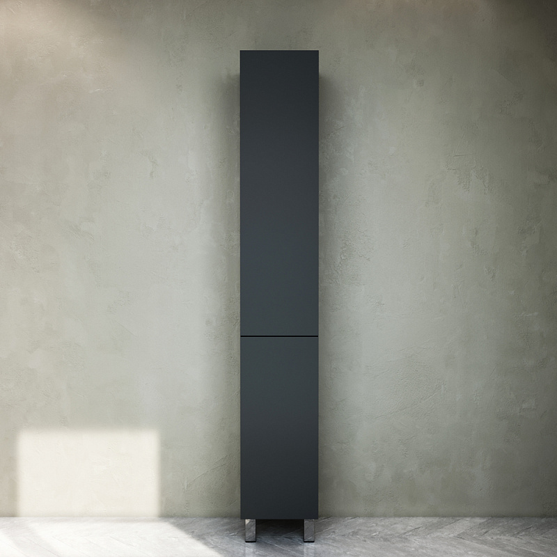 M91CSR0306GM шкаф-колонна напольный правый 30 см графит матовый AM.PM Gem S 