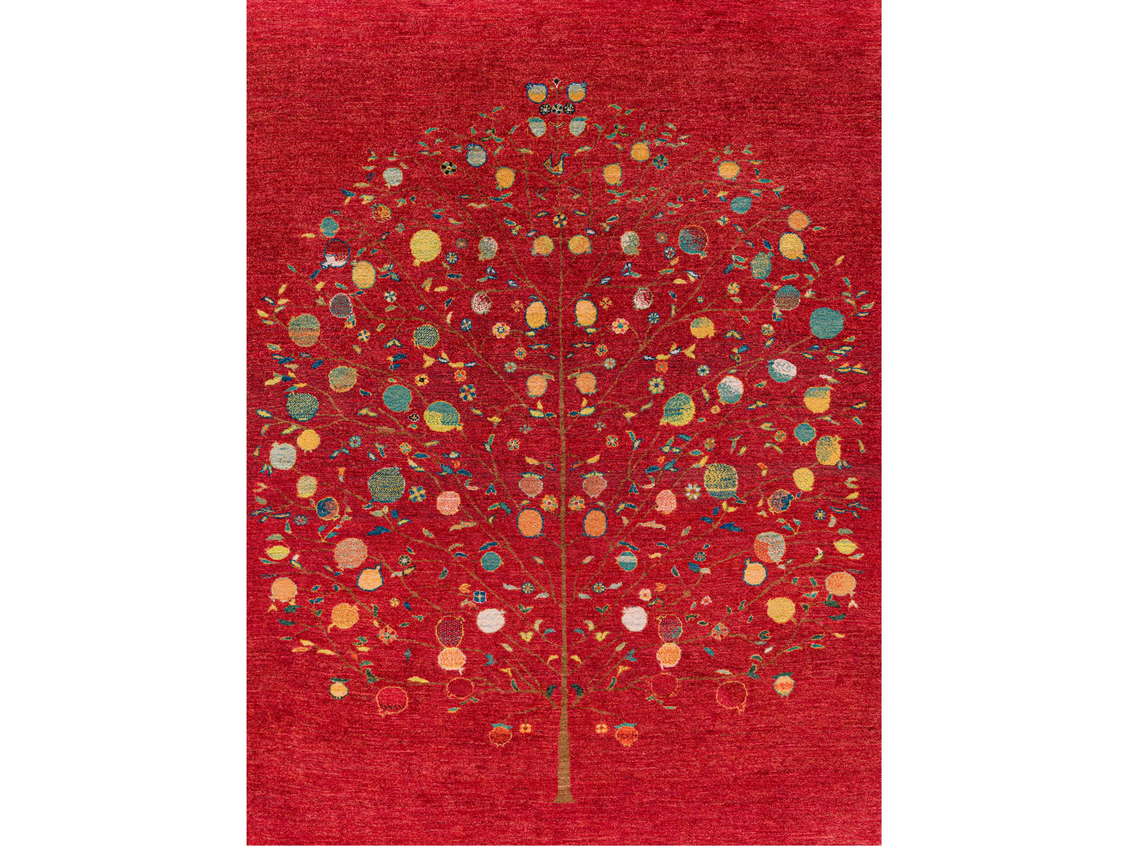 Прямоугольный шерстяной ковер на заказ Zollanvari Gabbehs Flora &amp ARCH-00132192 - Вид №1