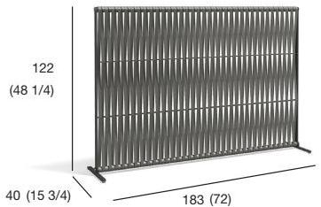 RODA Садовая перегородка из полиэстера Wing sun-id-1471595 - Вид №6
