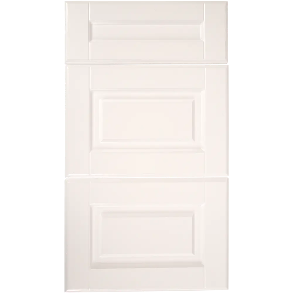 Двери для шкафа Delinia «Леда белая» 40x70 см, МДФ, цвет белый, 3 шт STLM-2201824