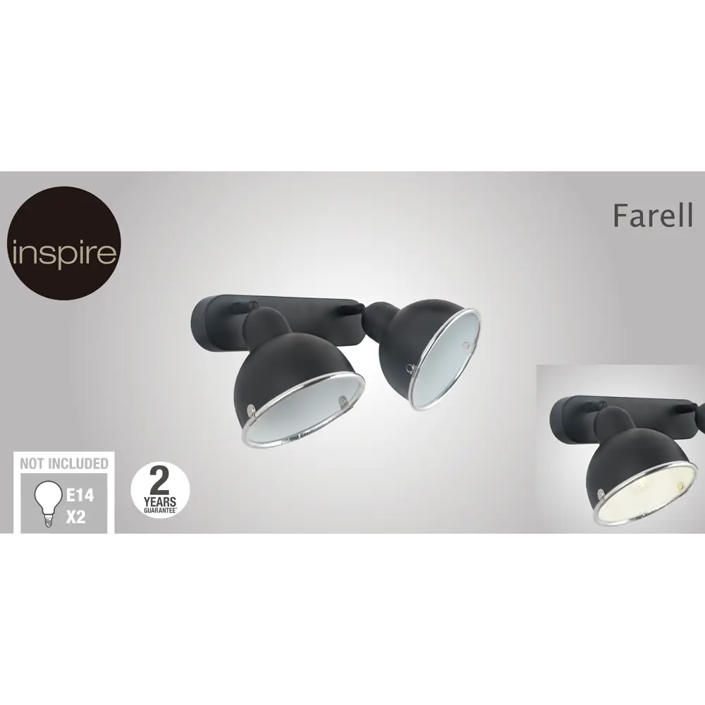 INSPIRE Farell - поворотный спот с двумя лампами для современного интерьера 82549865 STLM-0029600 - Вид №4