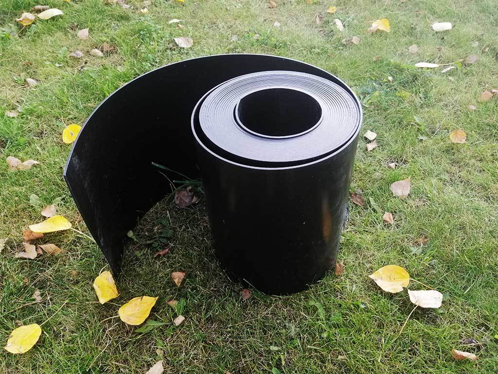 Лента бордюрная 600 мм x 10 м, 2 мм ГеоПластБорд GPBST-49 - Вид №9