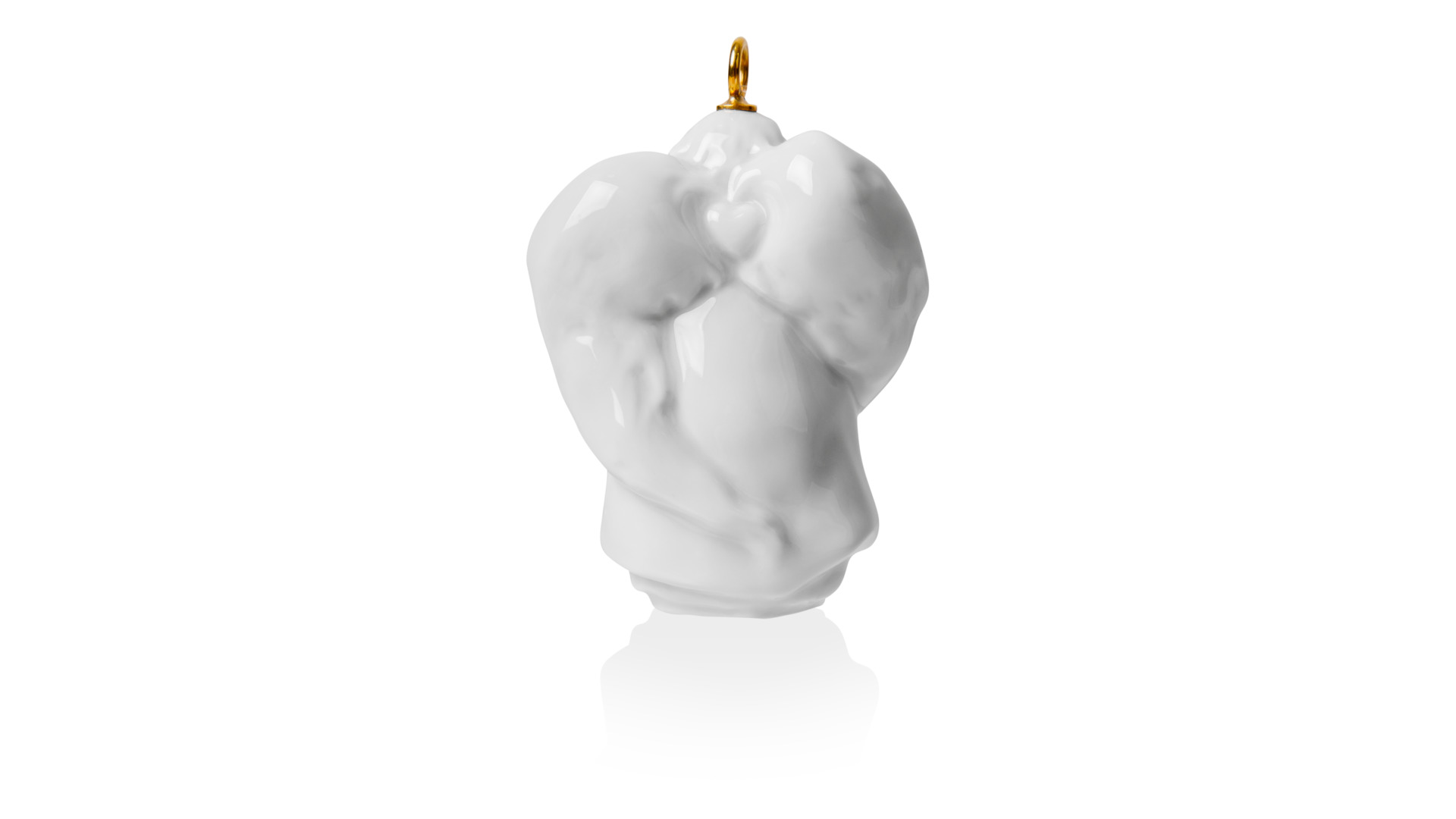 10639499 Meissen Фигурка "Ангел-хранитель" 4,7см Фарфор  - Вид №2