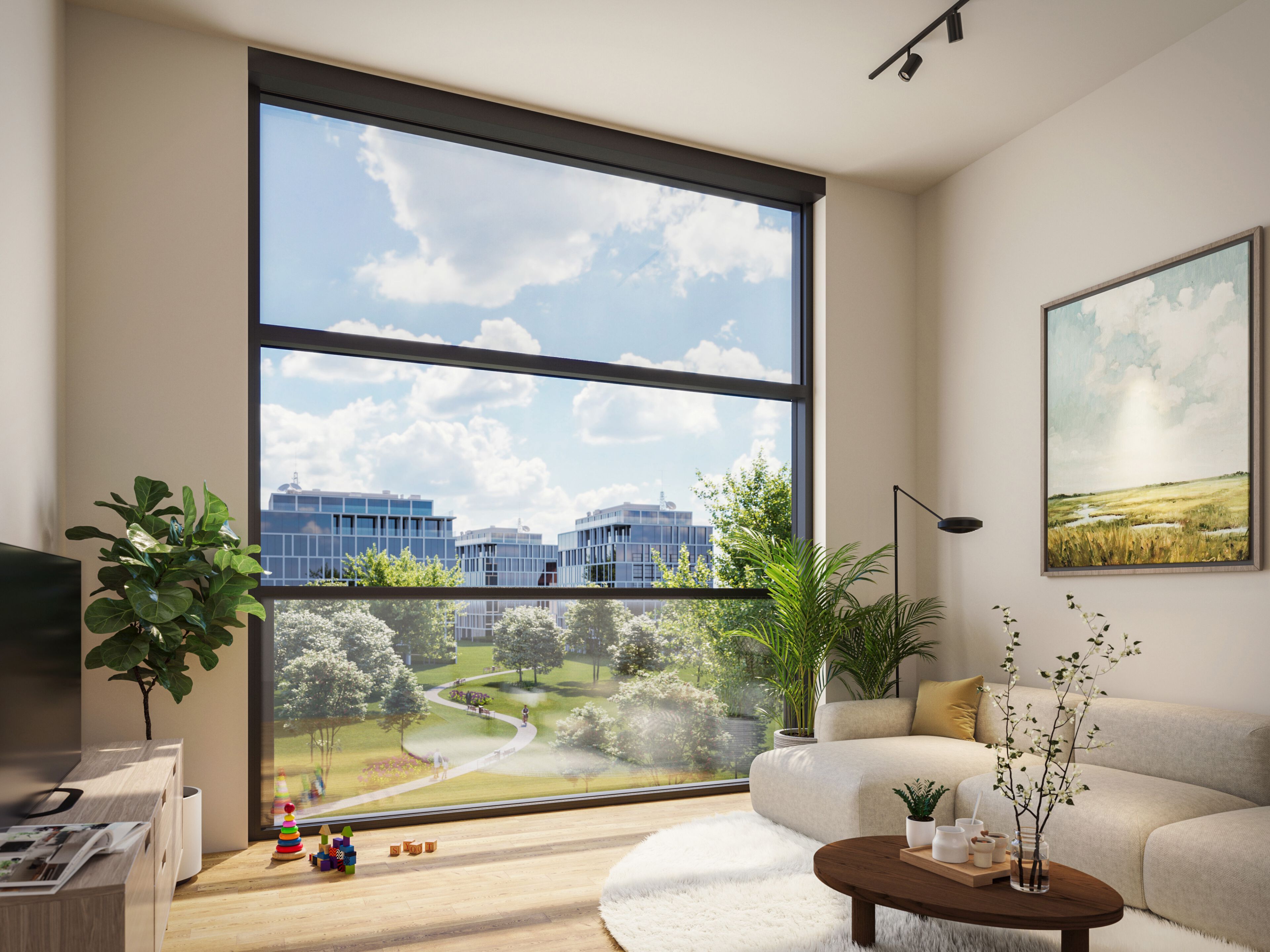 Алюминиевое раздвижное окно с тройным остеклением Reynaers Aluminium MasterPatio ARCH-00114733