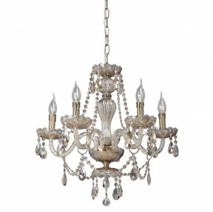 Люстра подвесная бронзовая Vitaluce V5087/5 VITALUCE ДИЗАЙНЕРСКИЕ, СВЕЧИ 00-3887667 Бронза