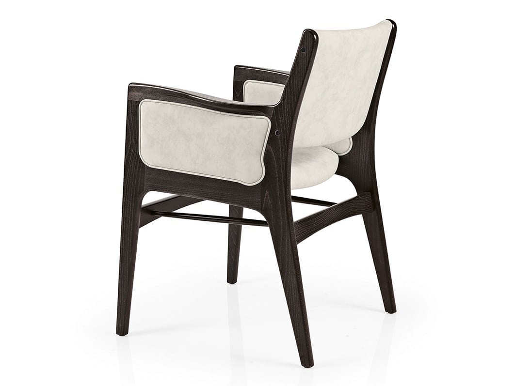 Кожаный мягкий стул с подлокотниками More Contract Gemma ARCH-00081476 - Вид №1