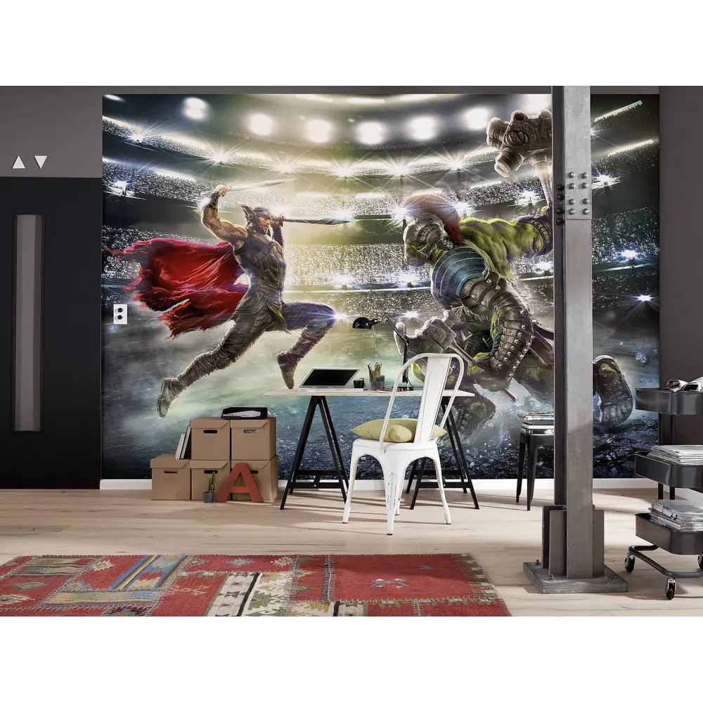 Фотообои «Тор и Халк», бумажные, 368x254 см, 8-4031 Komar Disney/Marvel/Star Wars STLM-2197408 - Вид №2