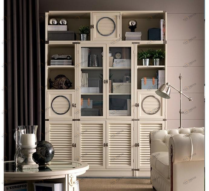 Caroti Модульный деревянный офисный книжный шкаф  Atmosfera link 